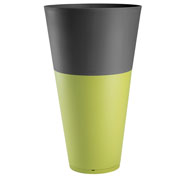 Pot Tokyo - Green / Anthracite - D.50 H.80 cm